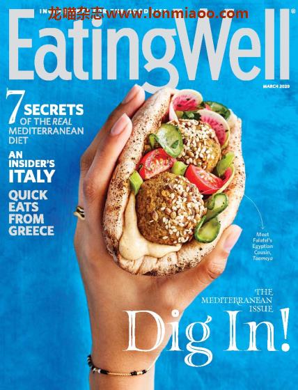 [美国版]EatingWell 健康饮食美食杂志PDF电子版 2020年3月刊